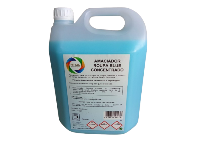 Amaciador Roupa Blue Concentrado EB5LT Amaciador Roupa Blue Concentrado EB5LT