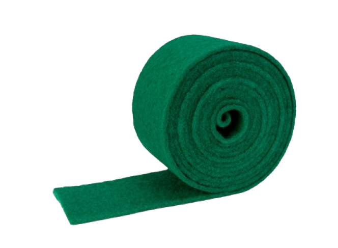 Esfregão verde em rolo 15 x 6mt