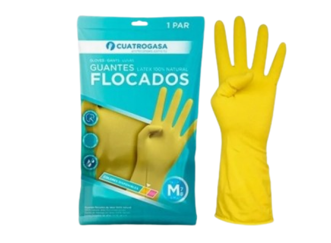 Luva ménage - Borracha