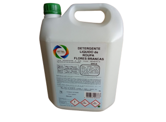 Detergente Líquido roupa Flores Brancas EB5LT Detergente Líquido roupa Flores Brancas EB5LT
