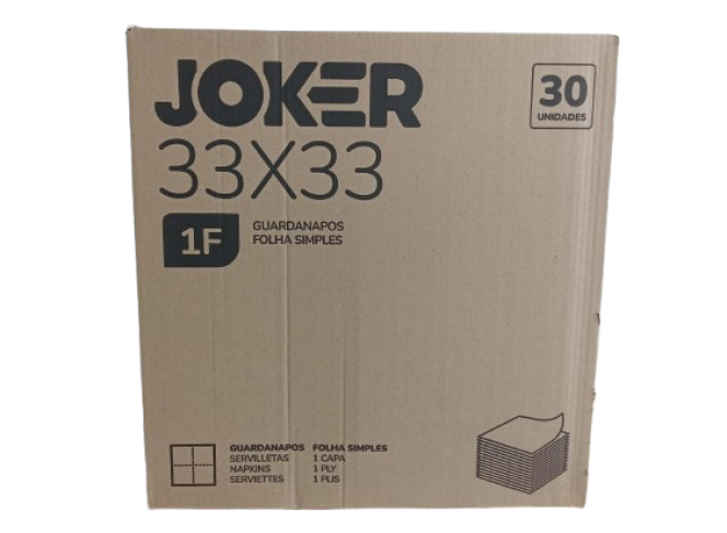 Guardanapos JOKER 33x33 folha simples