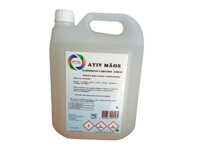 Sabonete Líquido mãos côco EB5LT