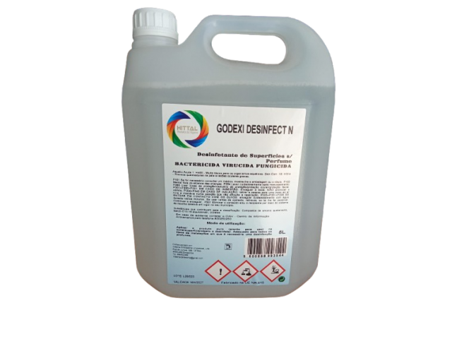 Desinfetante de superfícies GODEXI DESINFECT N