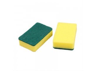 Esponja cozinha - esfregão verde com esponja